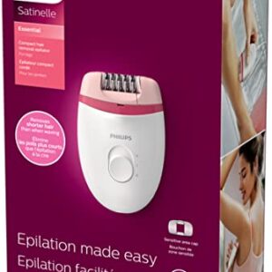 Philips Satinelle Essential Compact Hair Removal Epilator, BRE235/04