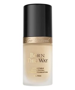too faced born this way foundation (golden beige)