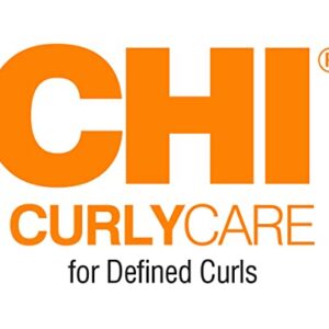 CHI CurlyCare - Curl Shampoo 12 fl oz - Gentle Formula Hydrates Curls, Reduces Frizz While Retaining Curl Shape and Curl Pattern