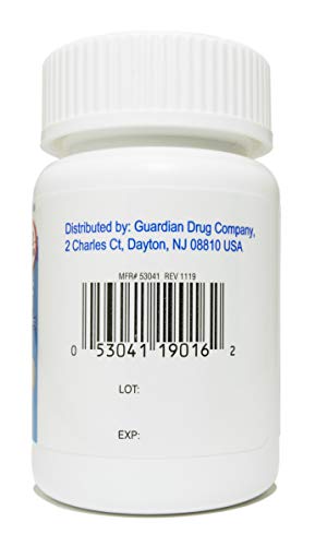 Guardian Mucus Relief, 600mg Guaifenesin 12 Hour Extended Release, Chest Congestion Expectorant (100 Count Bottle)