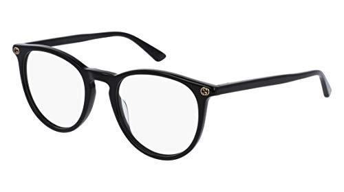 Gucci GG0027O Eyeglasses 001 Black 50mm