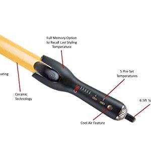 CHI Air Setter 2-in-1 Flat Iron and Curler - Combination of Both Flat Iron and Curler, for All Hair Types Providing a Comfortable Styling Experience