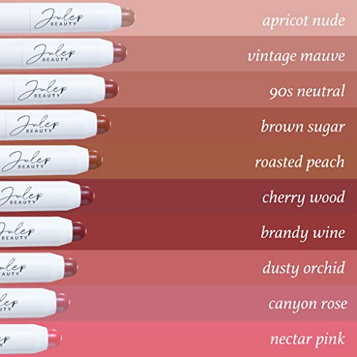 Julep It's Balm: Tinted Lip Balm + Buildable Lip Color - Cherry Wood Crème - Natural Gloss Finish - Hydrating Vitamin E Core - Vegan