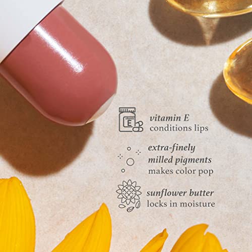 Julep It's Balm: Tinted Lip Balm + Buildable Lip Color - Cherry Wood Crème - Natural Gloss Finish - Hydrating Vitamin E Core - Vegan