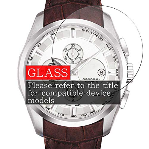 Synvy [3 Pack] Tempered Glass Screen Protector, Compatible with GUCCI YA1264027 9H Film Smartwatch Smart Watch Protectors