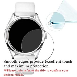 Synvy [3 Pack] Tempered Glass Screen Protector, Compatible with GUCCI YA1264027 9H Film Smartwatch Smart Watch Protectors