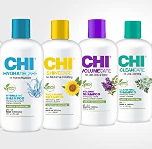 CHI ColorCare - Color Lock Shampoo 12 fl oz - Gently Cleanses, Balances Moisture and Nourishes Hair Without Fading Color Treated Hair