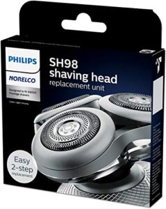 philips norelco shaving head for shaver series 9000 prestige, sh98/82