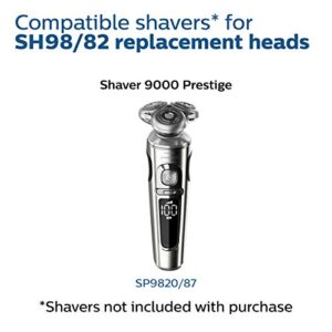 Philips Norelco Shaving Head for Shaver Series 9000 Prestige, SH98/82