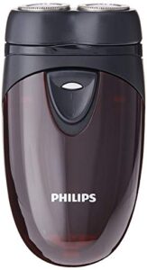 philips pq206 electric shaver battery powered convenient to carry /genuine