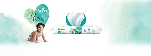 Pampers Aqua Pure Sensitive Baby Wipes 1X Pop-Top 56 Count