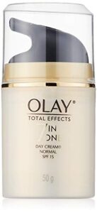 olay total effects 7-in-1 anti aging day cream normal, spf 15 50 gram