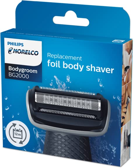 Philips Norelco Bodygroom Replacement Trimmer/Shaver Foil, BG2000/40