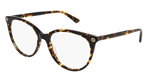 Eyeglasses Gucci GG 0093 O- 002 002 AVANA / AVANA, 53/17/140