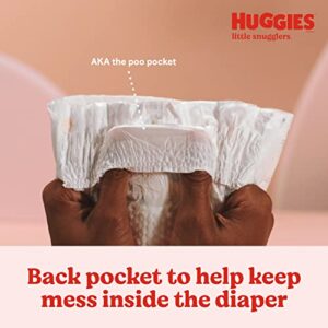 Baby Diapers Size 1 (8-14 lbs), 84ct, Huggies Little Snugglers Newborn Diapers