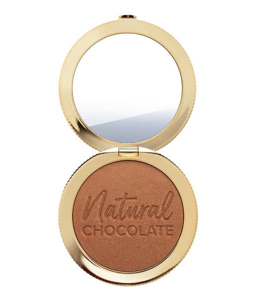 TOO FACED Natural Chocolate Bronzer COCOA - INFUSED HEALTHY GLOW BRONZER CARAMEL COCOA