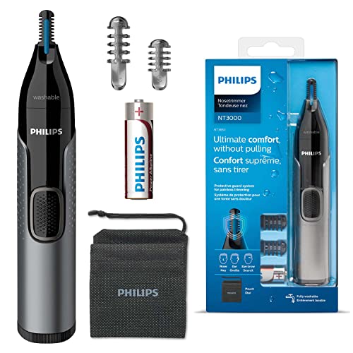 PHILIPS NT3650/16 Series 3000 Waterproof Nose and Ear Trimmer