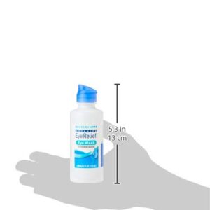 Eye Wash by Bausch & Lomb, Eye Relief Solution that Cleans, Refreshes, and Soothes, 4 Fl Oz