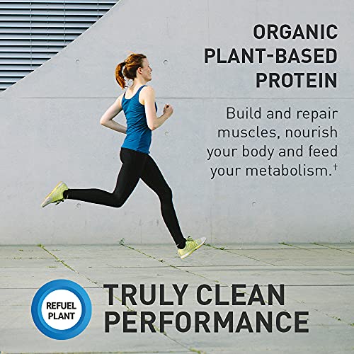 Garden of Life Organic Vegan Sport Protein Powder, Chocolate, Probiotics, BCAAs, 30g Plant Protein for Premium Post Workout Recovery, NSF Certified, Keto, Gluten Free, Made Without Dairy, 19 Servings