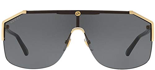 Gucci gg0291s 100% Authentic Mens Sunglasses Gold 001