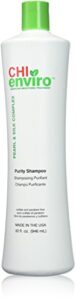 chi enviro american smoothing treatment purity shampoo, 32 oz