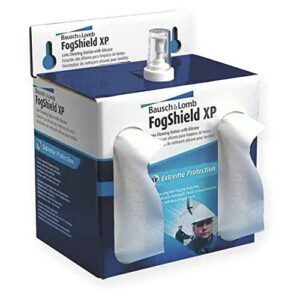 bausch & lomb 8577 fogshield disposable lens cleaning station 12 oz bottle 1425 tissues