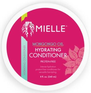 mielle organics mongongo oil protein-free hydrating conditioner, 8 ounces