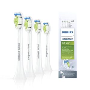 philips diamondclean optimal clean white replacement heads – 4 pack