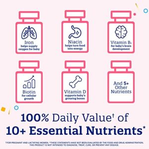 Enfamil Enfamom Prenatal Vitamin & Mineral, Supplement for Women with Calcium, Vitamin D, Vitamin C, Omega 3 DHA, 90 softgels (3 month supply)