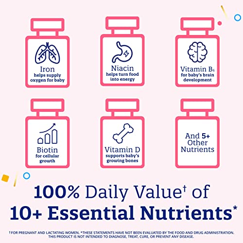 Enfamil Enfamom Prenatal Vitamin & Mineral, Supplement for Women with Calcium, Vitamin D, Vitamin C, Omega 3 DHA, 90 softgels (3 month supply)