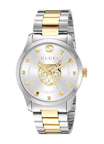 Gucci G-Timeless - YA1264074 Silver/Two-Tone Yellow Gold One Size