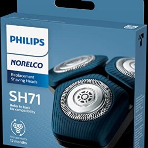 Philips Norelco Shaving Heads for Shaver Series 7000 and Angular-Shaped Series 5000, SH71/52