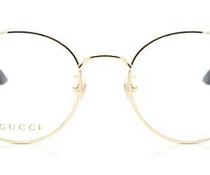 Gucci GG0297OK Eyeglasses 001 Gold/Black 52 mm