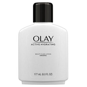 face moisturizer by olay, active hydrating beauty moisturizing lotion, 6 fl oz (pack of 2)