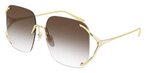gucci gg0646s gold one size