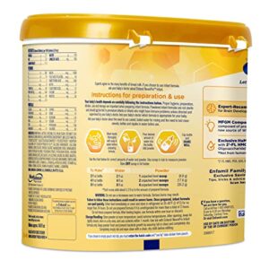 Enfamil NeuroPro Baby Formula, Triple Prebiotic Immune Blend with 2'FL HMO & Expert Recommended Omega-3 DHA, Inspired by Breast Milk, Non-GMO, Reusable Tub, 20.7 Oz (Packaging May Vary)