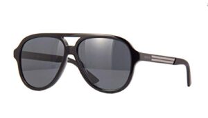 gucci gg0688s – 001 sunglasses black w/grey lens 59mm