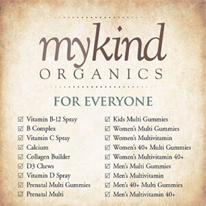 Garden of Life mykind Organics Whole Food Multivitamin for Men 40+, Vegan Mens Multi for Health & Well-Being Certified & Minerals for Men Over 40 Mens Vitamins, 120 Tablets