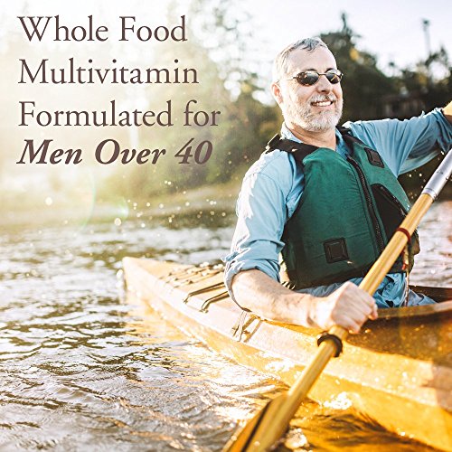 Garden of Life mykind Organics Whole Food Multivitamin for Men 40+, Vegan Mens Multi for Health & Well-Being Certified & Minerals for Men Over 40 Mens Vitamins, 120 Tablets