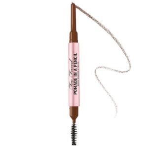 Too Faced Eye Brow Pencil Shaper Filler Pomade in a Pencil Auburn