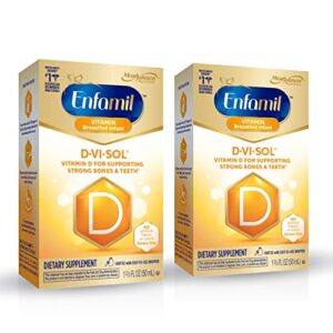 enfamil d-vi-sol vitamin d supplement drops 50 ml (packs of 2)