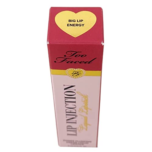 Too Faced Lip Injection Liquid Lipstick Power Plumping Cream Liquid Lipstick - Big Lip Energy - 3 mL / .10 fl oz