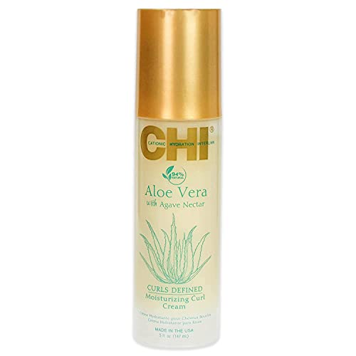 CHI Aloe Vera Moisturizing Curl Cream, 5 Fl Oz