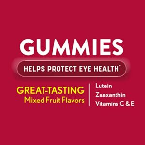 Ocuvite Vitamin & Mineral Supplement for Eye Health Adult Gummies, Contains Lutein & Zeaxanthin, Bausch, 60 Count