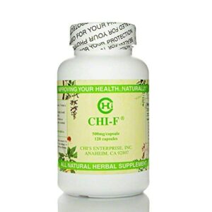 chi’s enterprise chi-f 120 capsules, 500mg each