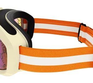 Gucci Women's Ski Goggles, Ivory-Orange-Pink, One Size