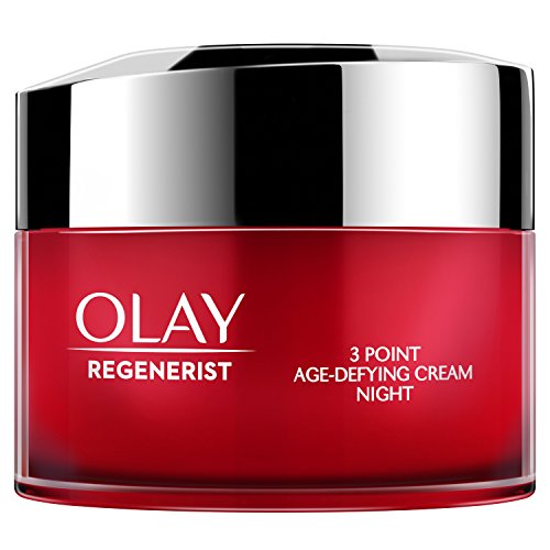 Olay Regenerist 3 Point Firming Anti-Ageing Night Cream Moisturiser, 15 ml