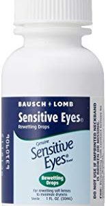 Bausch & Lomb Sensitive Eyes Rewetting Drops 0.5 FL OZ