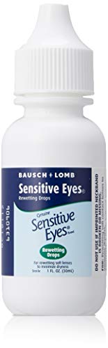 Bausch & Lomb Sensitive Eyes Rewetting Drops 0.5 FL OZ