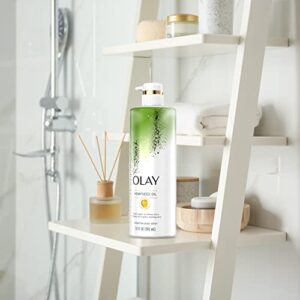 Olay Hydrating Body Wash with Hempseed Oil and Vitamin B3 (Pack of 4)